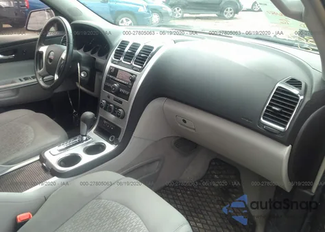 2009 GMC Acadia Sle1 из США, поврежденный, VIN 1GKEV13DX9J162256